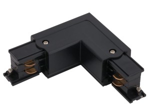 System szynowy 3 obwodowy łącznik kątowy czarny prawy CTLS PWR L CONN RIGHT BLACK (L-R) 8228 Nowodvorski