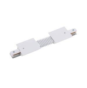 System szynowy 3 obwodowy łącznik elastyczny wpuszczany CTLS RECESSED POWER FLEX CONNECTOR WH 8676 Nowodvorski