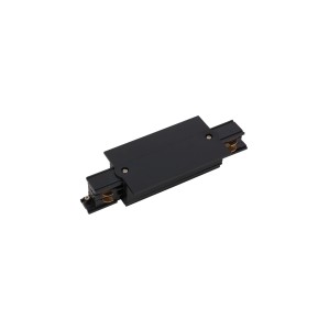 System szynowy 3 obwodowy łącznik prosty wpuszczany CTLS REC POWER STRAIGHT CONNECTOR BLACK 8685 Nowodvorski