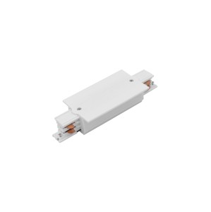 System szynowy 3 obwodowy łącznik prosty wpuszczany CTLS REC POWER STRAIGHT CONNECTOR WHITE 8686 Nowodvorski