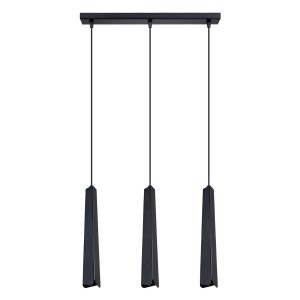 Lampa wisząca PRYSM 3L czarna G9 3x8W SL.1402 SOLLUX