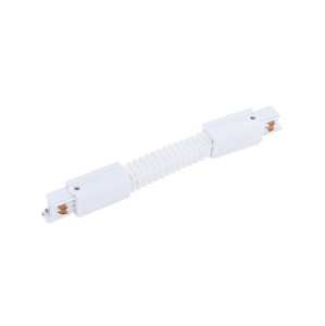 System szynowy 3 obwodowy łącznik elastyczny CTLS POWER FLEX CONNECTOR WHITE 8698 Nowodvorski