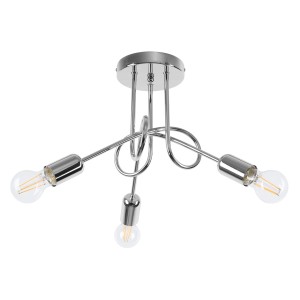Żyrandol LOOP 3 chrom E27 3x15W SL.1440 SOLLUX