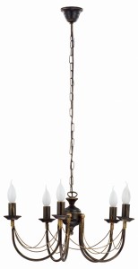 Lampa wisząca żyrandol ARES V ZWIS 205 Nowodvorski