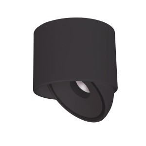 Maxlight C0266 LAMPA SUFITOWA VECTOR 10W CZARNA