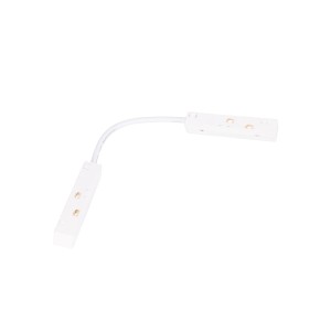 Maxlight MA0020 Łączenie zasilania pomiędzy dwoma szynami, gdy użyty jest kątownik, kolor biały