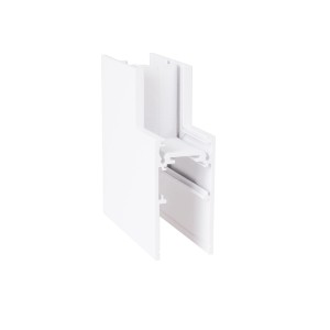 Maxlight MT0021. Kątownik głęboki do użycia przy uskoku na suficie. Do szyn MT0018, MT0019