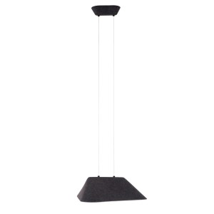 Maxlight P0567 LAMPA WISZACA CARBON BLACK&GREY