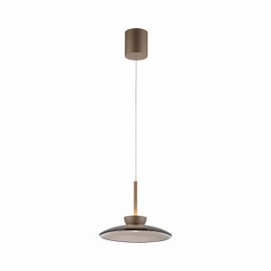Lampa wisząca PURE MOON Brązowy LED 2700K 2191-97 Paul Neuhause