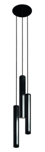 LAMPA WISZĄCA PLY 3 CZARNA 8885 Nowodvorski