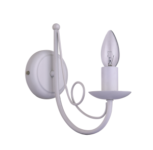 Kinkiet Perła biała LP-020/1W  Light Prestige