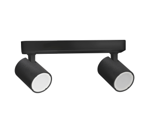Spot Snow 2xGU10 czarna LP-731/2W BK Light Prestige