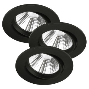 Oczko sufitowe FREMONT kolor Czarny IP23 47580103 NORDLUX