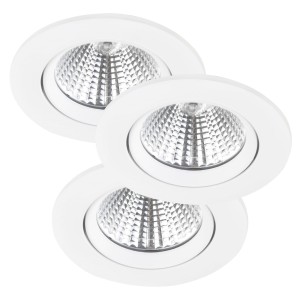 Oczko sufitowe FREMONT kolor Biały IP23 47580101 NORDLUX