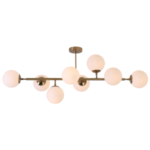Lampa wisząca Dorado 8xE14 złota LP-002/8P Light Prestige