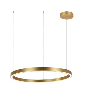 Lampa wisząca Midway mała 1xLED złota LP-033/1P S GD Light Prestige