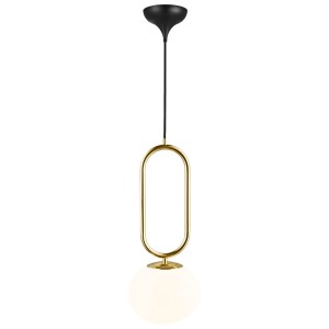 Lampa wisząca SHAPES kolor Mosiądz IP20 2120023035 DFTP by NORDLUX