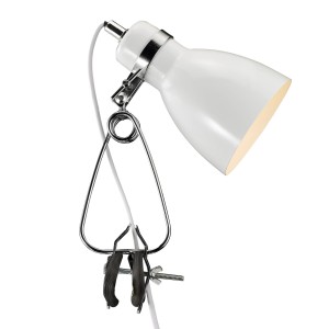 Lampa zaciskowa CYCLONE kolor Biały IP20 73072001 NORDLUX