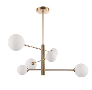 Lampa wisząca Dorado 6xG9 złota LP-002/6P Light Prestige