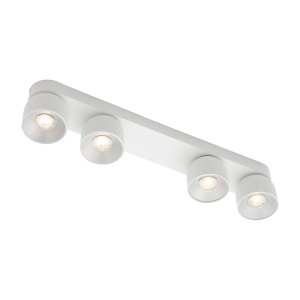 Spoty na listwie Pitcher 4-Spot | Spot light | White 2310430101 Nordlux