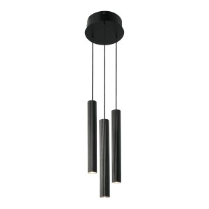 Lampa wisząca Vico 3-Rondel | Pendant | Black 2412123003 Nordlux