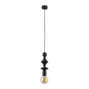 TOWER BLACK LAMPA WISZACA 1XE27 10871 TK Lighting