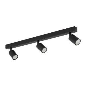 NEX BLACK 3XGU10 LAMPA SUFITOWA 10791 TK Lighting