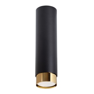 Plafon NERO 22,5 czarny/złoty SL.1411 Sollux Lighting