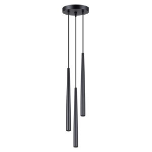 Lampa wisząca BLISS 3P czarna SL.1463 Sollux Lighting