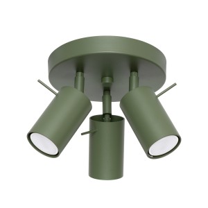 Plafon RING 3P zielony oliwkowy SL.1503 Sollux Lighting