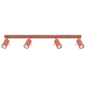 Plafon RING 4L ochra czerwona SL.1510 Sollux Lighting