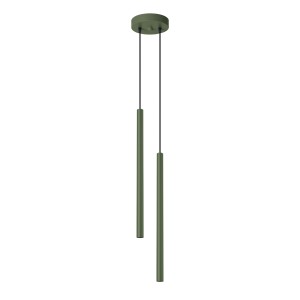 Lampa wisząca PASTELO 2 zielona oliwka SL.1519 Sollux Lighting