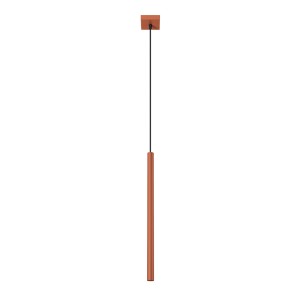 Lampa wisząca PASTELO 1 ochra czerwona SL.1524 Sollux Lighting