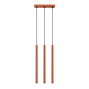 Lampa wisząca PASTELO 3 ochra czerwona SL.1526 Sollux Lighting