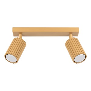 Plafon KARBON 2 złoty SL.1561 Sollux Lighting
