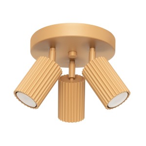 Plafon KARBON 3P złoty SL.1563 Sollux Lighting