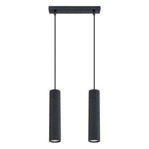 Lampa wisząca KARBON 2 czarny SL.1574 Sollux Lighting