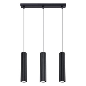 Lampa wisząca KARBON 3L czarny SL.1575 Sollux Lighting