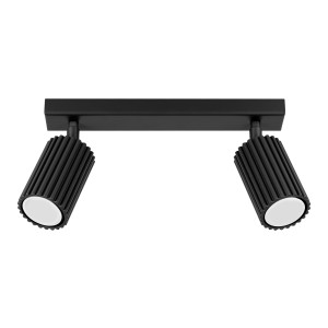 Plafon KARBON 2 czarny SL.1580 Sollux Lighting