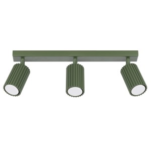 Plafon KARBON 3L zielony oliwkowy SL.1619 Sollux Lighting