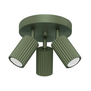Plafon KARBON 3P zielony oliwkowy SL.1620 Sollux Lighting