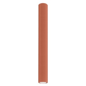 Plafon KARBON 60 ochra czerwona SL.1629 Sollux Lighting