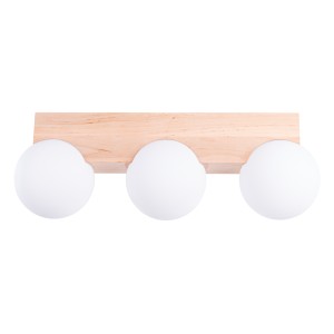 Plafon BULBO 3 naturalne drewno SL.1684 Sollux Lighting