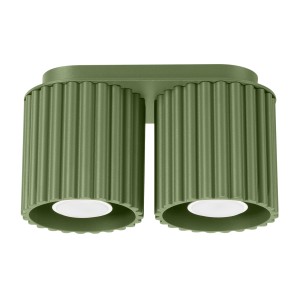 Plafon AURA 2 zielony oliwkowy GU10 SL.1795 Sollux Lighting