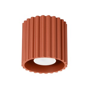 Plafon AURA 1 ochra czerwona GU10 SL.1799 Sollux Lighting