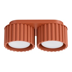 Plafon AURA 2 ochra czerwona Gx53 SL.1803 Sollux Lighting