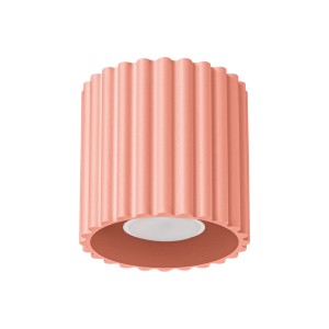 Plafon AURA 1 brzoskwiniowy GU10 SL.1824 Sollux Lighting