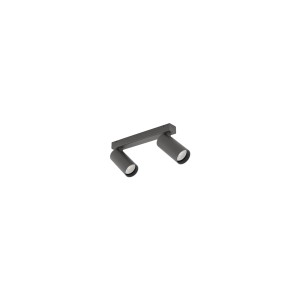 Listwa z regulowanymi reflektorkami FOURTY II 2xGU10 R35 Umbra gray 11466 Nowodvorski