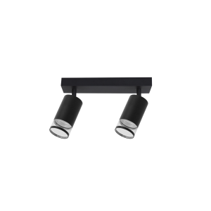 Spot Virella 2 czarny 2xGU10 LP-4930/2WS BK Light Prestige