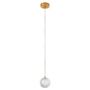 Diamond 1 wisząca złota LP-2202/1P GD Light Prestige
